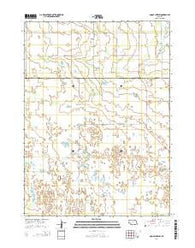 Goose Lake SW Nebraska Current topographic map, 1:24000 scale, 7.5 X 7.5 Minute, Year 2014