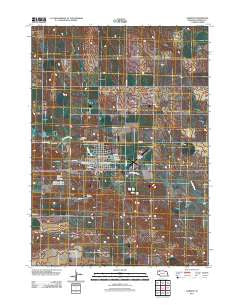 Gordon Nebraska Historical topographic map, 1:24000 scale, 7.5 X 7.5 Minute, Year 2011