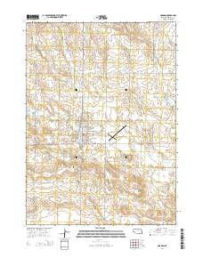Gordon Nebraska Current topographic map, 1:24000 scale, 7.5 X 7.5 Minute, Year 2014
