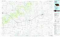 Gordon Nebraska Historical topographic map, 1:100000 scale, 30 X 60 Minute, Year 1985