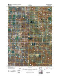 Gordon SE Nebraska Historical topographic map, 1:24000 scale, 7.5 X 7.5 Minute, Year 2011