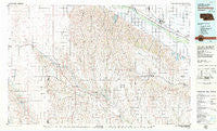 Gothenburg Nebraska Historical topographic map, 1:100000 scale, 30 X 60 Minute, Year 1979