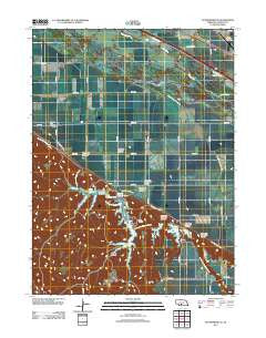 Gothenburg SE Nebraska Historical topographic map, 1:24000 scale, 7.5 X 7.5 Minute, Year 2011