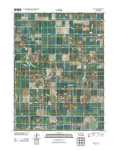 Grafton Nebraska Historical topographic map, 1:24000 scale, 7.5 X 7.5 Minute, Year 2011
