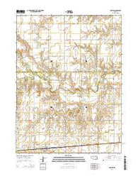 Grafton Nebraska Current topographic map, 1:24000 scale, 7.5 X 7.5 Minute, Year 2014