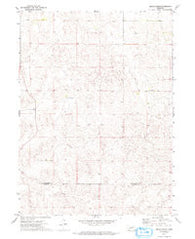 Gragg Ranch Nebraska Historical topographic map, 1:24000 scale, 7.5 X 7.5 Minute, Year 1972
