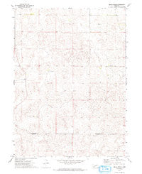 Gragg Ranch Nebraska Historical topographic map, 1:24000 scale, 7.5 X 7.5 Minute, Year 1972