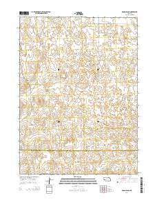 Gragg Ranch Nebraska Current topographic map, 1:24000 scale, 7.5 X 7.5 Minute, Year 2014