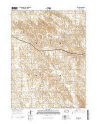 Grainton Nebraska Current topographic map, 1:24000 scale, 7.5 X 7.5 Minute, Year 2014