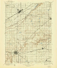 Grand Island Nebraska Historical topographic map, 1:125000 scale, 30 X 30 Minute, Year 1898