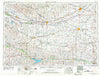 Grand Island Nebraska Historical topographic map, 1:250000 scale, 1 X 2 Degree, Year 1955