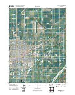 Grand Island Nebraska Historical topographic map, 1:24000 scale, 7.5 X 7.5 Minute, Year 2011