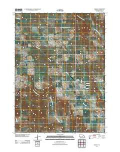 Greeley Nebraska Historical topographic map, 1:24000 scale, 7.5 X 7.5 Minute, Year 2011