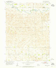 Greeley NE Nebraska Historical topographic map, 1:24000 scale, 7.5 X 7.5 Minute, Year 1954