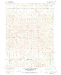 Greeley NE Nebraska Historical topographic map, 1:24000 scale, 7.5 X 7.5 Minute, Year 1954