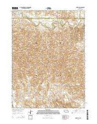 Greeley NE Nebraska Current topographic map, 1:24000 scale, 7.5 X 7.5 Minute, Year 2014
