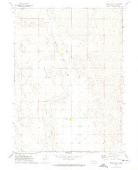Green Ranch Nebraska Historical topographic map, 1:24000 scale, 7.5 X 7.5 Minute, Year 1972
