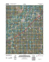 Greenwood Nebraska Historical topographic map, 1:24000 scale, 7.5 X 7.5 Minute, Year 2011
