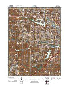 Gretna Nebraska Historical topographic map, 1:24000 scale, 7.5 X 7.5 Minute, Year 2011