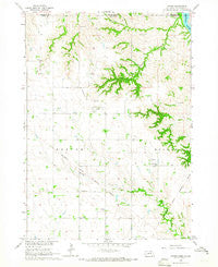 Gross Nebraska Historical topographic map, 1:24000 scale, 7.5 X 7.5 Minute, Year 1964