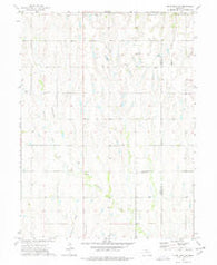 Guide Rock NE Nebraska Historical topographic map, 1:24000 scale, 7.5 X 7.5 Minute, Year 1974