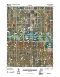 Guide Rock Nebraska Historical topographic map, 1:24000 scale, 7.5 X 7.5 Minute, Year 2011