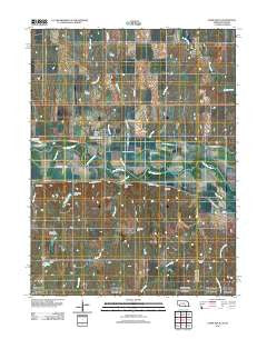 Guide Rock Nebraska Historical topographic map, 1:24000 scale, 7.5 X 7.5 Minute, Year 2011