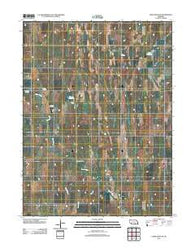 Guide Rock NE Nebraska Historical topographic map, 1:24000 scale, 7.5 X 7.5 Minute, Year 2011
