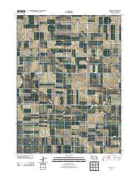 Gurley Nebraska Historical topographic map, 1:24000 scale, 7.5 X 7.5 Minute, Year 2011