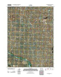 Gusher Spring Nebraska Historical topographic map, 1:24000 scale, 7.5 X 7.5 Minute, Year 2011