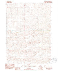 Gypsy Valley Nebraska Historical topographic map, 1:24000 scale, 7.5 X 7.5 Minute, Year 1990