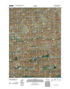 Gypsy Valley Nebraska Historical topographic map, 1:24000 scale, 7.5 X 7.5 Minute, Year 2011