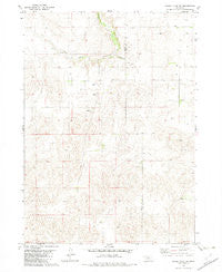 Hagan Lake NW Nebraska Historical topographic map, 1:24000 scale, 7.5 X 7.5 Minute, Year 1982