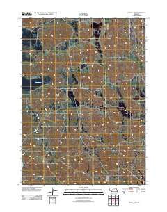 Hagan Lake Nebraska Historical topographic map, 1:24000 scale, 7.5 X 7.5 Minute, Year 2011
