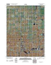 Hagan Lake NE Nebraska Historical topographic map, 1:24000 scale, 7.5 X 7.5 Minute, Year 2011