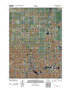 Hagan Lake NE Nebraska Historical topographic map, 1:24000 scale, 7.5 X 7.5 Minute, Year 2011