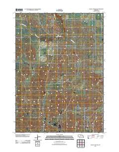 Hagan Lake NW Nebraska Historical topographic map, 1:24000 scale, 7.5 X 7.5 Minute, Year 2011