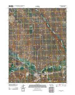 Haigler Nebraska Historical topographic map, 1:24000 scale, 7.5 X 7.5 Minute, Year 2011