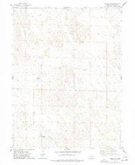 Haigler NW Nebraska Historical topographic map, 1:24000 scale, 7.5 X 7.5 Minute, Year 1973