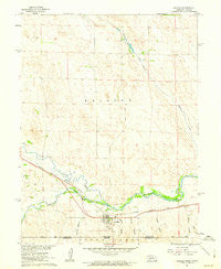 Haigler Nebraska Historical topographic map, 1:24000 scale, 7.5 X 7.5 Minute, Year 1961