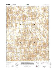 Haigler NW Nebraska Current topographic map, 1:24000 scale, 7.5 X 7.5 Minute, Year 2014