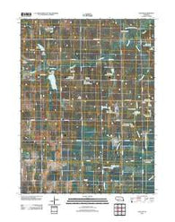 Hallam Nebraska Historical topographic map, 1:24000 scale, 7.5 X 7.5 Minute, Year 2011