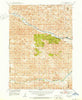 Halsey Nebraska Historical topographic map, 1:62500 scale, 15 X 15 Minute, Year 1950