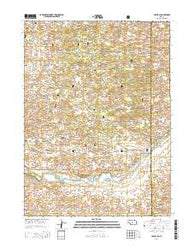 Halsey SE Nebraska Current topographic map, 1:24000 scale, 7.5 X 7.5 Minute, Year 2014