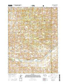 Halsey SE Nebraska Current topographic map, 1:24000 scale, 7.5 X 7.5 Minute, Year 2014
