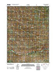 Halsey SW Nebraska Historical topographic map, 1:24000 scale, 7.5 X 7.5 Minute, Year 2011