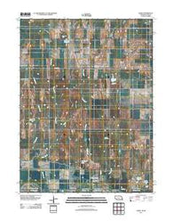 Hardy Nebraska Historical topographic map, 1:24000 scale, 7.5 X 7.5 Minute, Year 2011