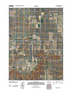 Harrisburg Nebraska Historical topographic map, 1:24000 scale, 7.5 X 7.5 Minute, Year 2011
