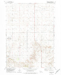 Harrisburg Nebraska Historical topographic map, 1:24000 scale, 7.5 X 7.5 Minute, Year 1979