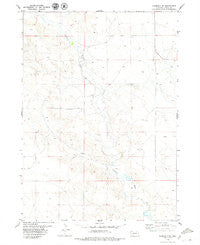 Harrison SW Nebraska Historical topographic map, 1:24000 scale, 7.5 X 7.5 Minute, Year 1979